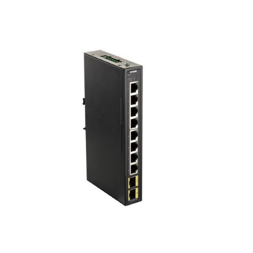 D-LINK DIS-100G-10S SWITCH 8 PORTE NON GESTITO GIGABIT 8 x 10/100/1000 + 2 x 100/1000 SFP
